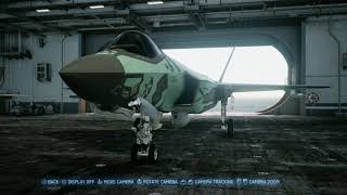 Ace Combat 7  ALL unlockable special 3 skins [upl. by Orlando]