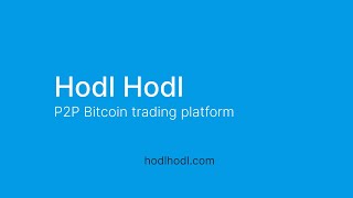 How to cancel contracts and refund bitcoins with Hodl Hodl trading platform [upl. by Malarkey]