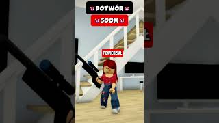 POTWORY ZAATAKOWAŁY SZKOŁĘ W ROBLOX😨👹 roblox [upl. by Stronski757]