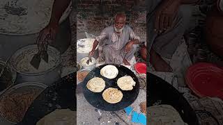 Viral Chacha Ghulam Mustafa Saag Paratha Recipe  Desi Saag Makhan Wala Aloo Paratha  Saag Paratha [upl. by Enyal]