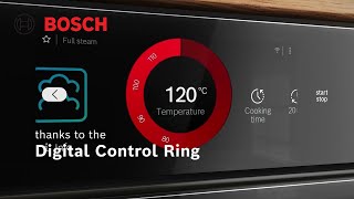 Bosch Series 8 Oven – Digital Control Ring [upl. by Chrystel]