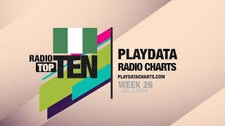 PLAYDATA CHARTS RADIO TOP TEN NIGERIA 2016 WEEK 26 [upl. by Rann]