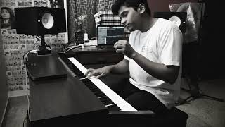 Chanda Chamke Song  Fanaa  Day 94 100 Day Piano Challenge  Manoj Abraham [upl. by Katzman204]