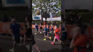 Start of the 10k race at Newports Marathon Festival 2024 [upl. by Niliak]