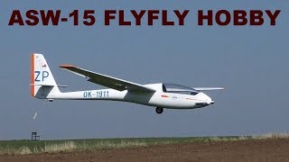 ASW15 FLYFLY HOBBY RC scale glider 2018 [upl. by Eelarbed243]