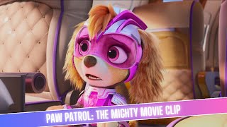 PAW Patrol The Mighty Movie  Skye and the Crashing Plane [upl. by Lunna55]