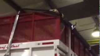 2014 MAS Silage trailer with new tarp [upl. by Oringas]