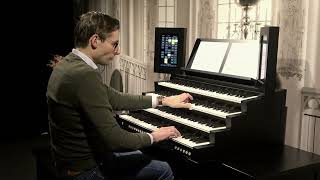 Gerwin Boswijk  Largo e spiccato from Organ Concerto No 5 BWV596  HAUPTWERK DÜSSELDORF [upl. by Meraree]