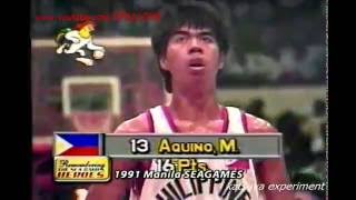 Philippines vs Thailand1991 Manila SEA GamesChampionship game [upl. by Codd493]