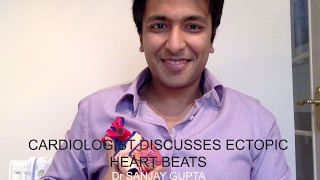 York cardiologist discusses ectopic heart beats [upl. by Atinoj]