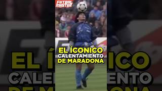 El Legendario calentamiento de Maradona [upl. by Vickie]