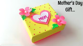 SURPRISE 😍Gift Box For Mothers Day • mothers day gift making at home • How to make mother day gift [upl. by Kcerb]