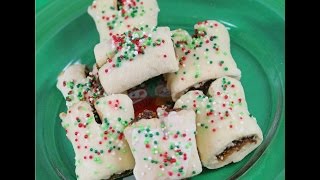 Fig Cucciddati Cookies for Christmas  Rossellas Cooking with Nonna [upl. by Nylknarf]