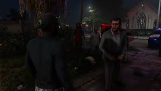 GTA 5  Michael roasts franklin [upl. by Adikam]