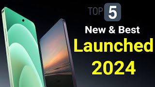 Top 5 New Launched Mobiles in india 2024 [upl. by Aicela]