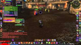 WoW Warlock solo  Lieutenant DrakeCaverns of Time Escape from Durnholde Keep 1st Boss  Normal [upl. by Inaluahek]