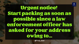 🛑Start Packing As Soon As Possible  God Message Today  Gods Message Now  God Blessings Message [upl. by Burnaby]