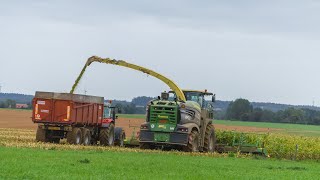 UNE ENSILEUSE UNIQUE  KRONE BIGX 1180 OPTIMAIZE 😎🌽 [upl. by Cired]