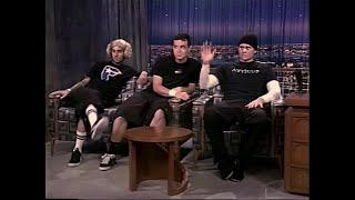 Blink182  First Date Live At Late Night With Conan OBrien 11292001 [upl. by Adnolaj]