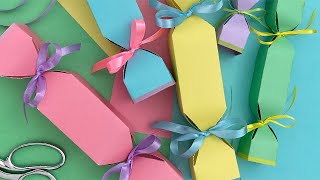 How To Make A Candy Gift Box  Paper Craft Ideas [upl. by Earlene]