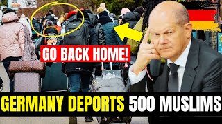 Germany DEPORTS 500 Muslim Migrants Back Home—No Islamists in Germany [upl. by Mairem494]