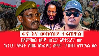 HAMER MEDIA  ፋኖ እና መከላከያ ተፋጠዋል  በአምባሰል ከባድ ውጊያ እየተደረገ ነው  ከንቲባ አዳነች ገንዘብ አጥሮናል አሉ fano amhara [upl. by Haakon]