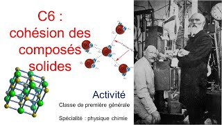 C6 A1 Cohésion des solides moléculaires et ioniques spécialité physique chimie [upl. by Ernestine]