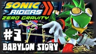 Sonic Riders Zero Gravity  1080p Part 3  Babylon Story [upl. by Nordin]