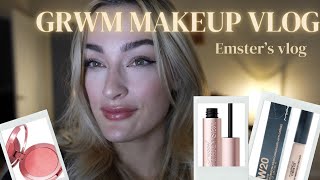 GRWM Makeup Vlog [upl. by Ainwat]