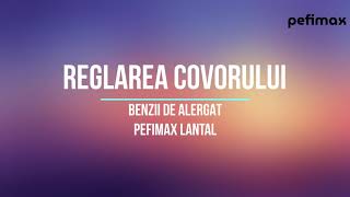 Ajustarea alinierii covorului benzii de alergat Pefimax Lantal [upl. by Fronniah948]