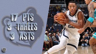 Desmond Bane 17 pts 3 threes 3 asts vs Hornets 2024 Preseason [upl. by Phemia]