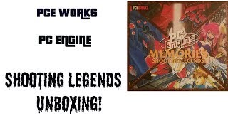 PCE Works Memories Shooting Legends UNBOXING [upl. by Pudendas354]