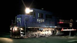 Conrail Blue SD50 leads an all EMD local at North Canton NC [upl. by Dianna]