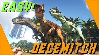 How to SOLO tame a high level Allosaurus EASY in Ark Survival Evolved [upl. by Batha]