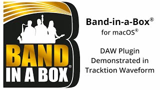 BandinaBox® for Mac DAW Plugin tutorial for Waveform [upl. by Ecirb]