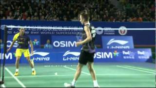 Semi Final Session 2  MS  Lin Dan vs Peter Gade  WSS Finals11 [upl. by Tann]