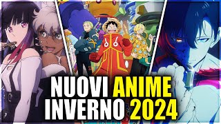 i migliori ANIME da VEDERE in INVERNO 2024 [upl. by Hally]