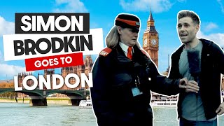 Simon Brodkin Goes to London [upl. by Licec719]