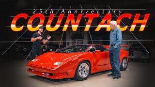 Lamborghini Countach 25th Anniversary Edition Jay Lenos Ultimate Review  Jay Lenos Garage [upl. by Anej]