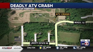 Fatal ATV crash in Village of Tigerton alcohol said to be a factor [upl. by Balthasar510]