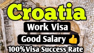 Croatia Work Visa Update  Croatia Work Permit Update 2024  Croatia Visa Processing Time [upl. by Gar]