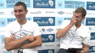 EXCLUSIVE askaleks  Aleksander Kolarov answers your twitter questions [upl. by Kimon]