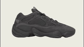 Yeezy 500 Utility Black 🔥🔥Unboxing and Review [upl. by Oilcareh]