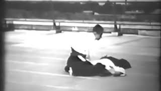 Kisshomaru Ueshiba Sensei Rare Aikido Demonstration 1957 [upl. by Irving]