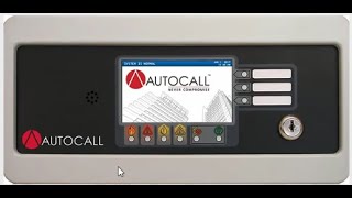 AUTOCALL v602 Fire Alarm [upl. by Salem]