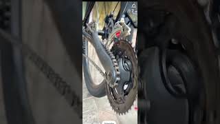 front derailleur adjustment viral mtbbike viralvideo viralreels [upl. by Nur]