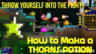 How to Make a THORNS POTION in Terraria [upl. by Pelagi692]