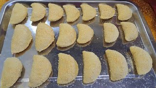 easy creamy half moon recipe delicious fast recipe ramadan special part 6 [upl. by Hennessey422]