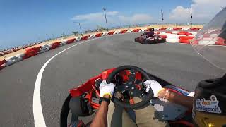 Colombo Port City Go Kart Track first drive  Part 2 [upl. by Esnofla122]