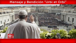 Mensaje y Bendición “Urbi et Orbi” 31 de marzo de 2024 Papa Francisco [upl. by Aihsot]